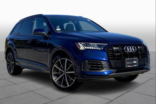 Navarra Blue Metallic 2021 Audi Q7 55 Premium Plus