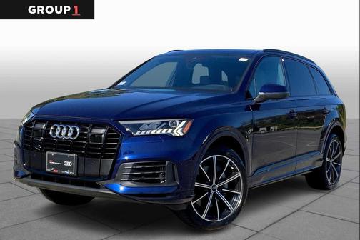 Navarra Blue Metallic 2021 Audi Q7 55 Premium Plus