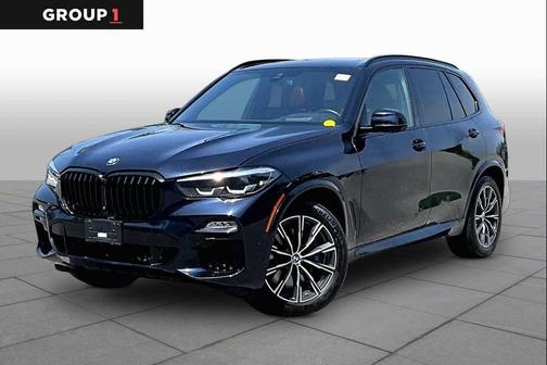 Carbon Black Metallic 2021 BMW X5 M50i