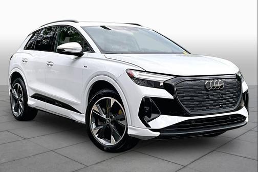 Glacier White Metallic 2023 Audi Q4 e-tron Premium 50 quattro