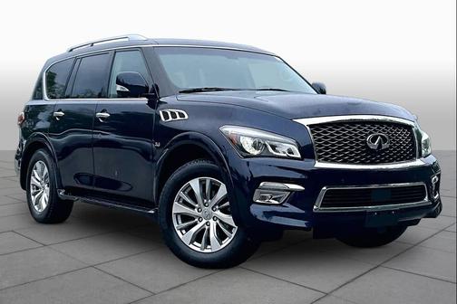 Hermosa Blue 2017 INFINITI QX80 Base