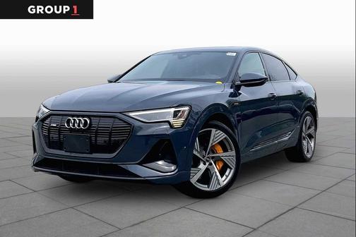 Plasma Blue Metallic 2023 Audi e-tron Sportback S line Prestige
