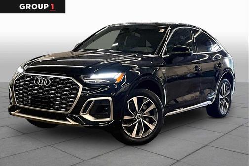 Mythos Black Metallic 2023 Audi Q5 45 S line Premium Plus