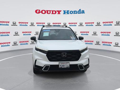 Platinum White Pearl 2023 Honda CR-V Hybrid Sport Touring AWD