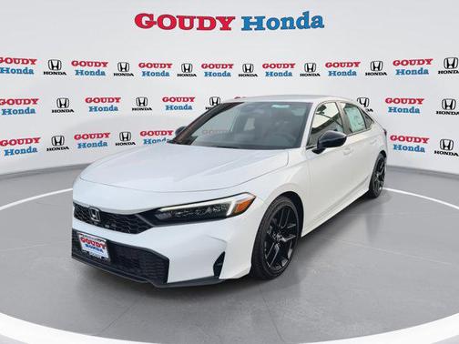 Platinum White Pearl 2026 Honda Civic Sport