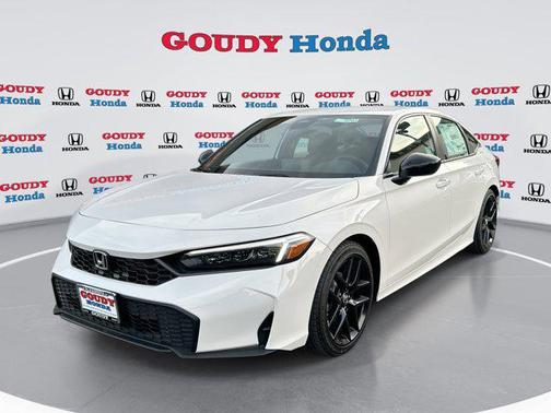 Platinum White Pearl 2026 Honda Civic Sport