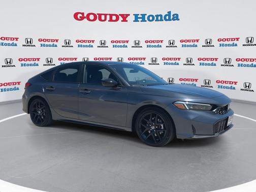 Meteorite Gray Metallic 2026 Honda Civic Hybrid Sport
