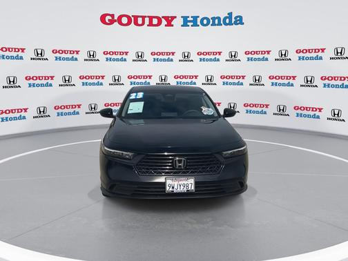 Crystal Black Pearl 2023 Honda Accord LX 1.5T