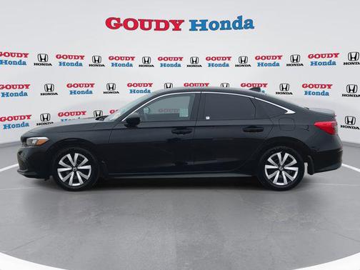 Crystal Black Pearl 2022 Honda Civic LX