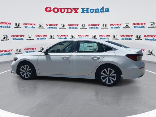 Platinum White Pearl 2026 Honda Civic LX
