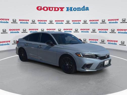 Gray 2024 Honda Civic Sport