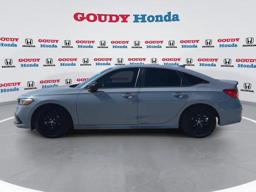 Gray 2024 Honda Civic Sport