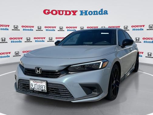 Gray 2024 Honda Civic Sport