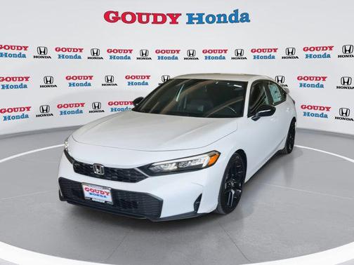 Platinum White Pearl 2026 Honda Civic Sport