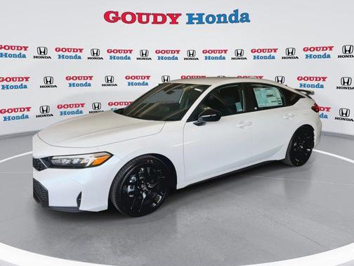 Platinum White Pearl 2026 Honda Civic Sport