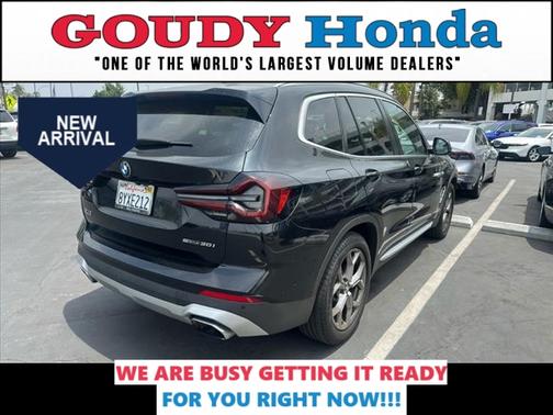 2022 BMW X3 sDrive30i