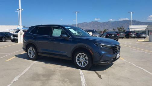 Canyon River Blue Metallic 2024 Honda CR-V EX AWD