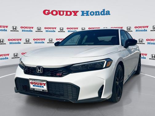 Platinum White Pearl 2026 Honda Civic Si Base