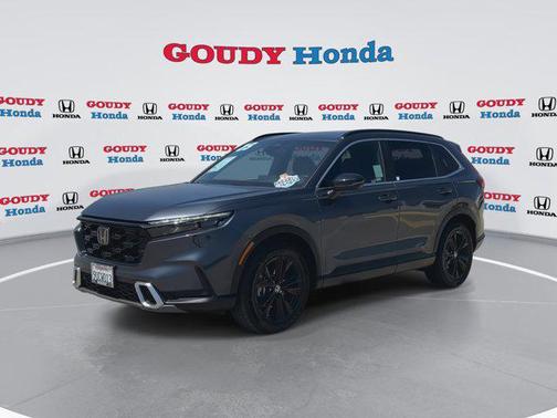Canyon River Blue Met 2025 Honda CR-V Hybrid Sport Touring AWD
