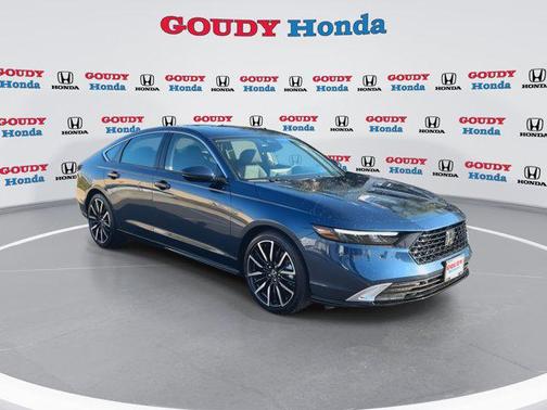 Canyon River Blue Metallic 2026 Honda Accord Hybrid Touring