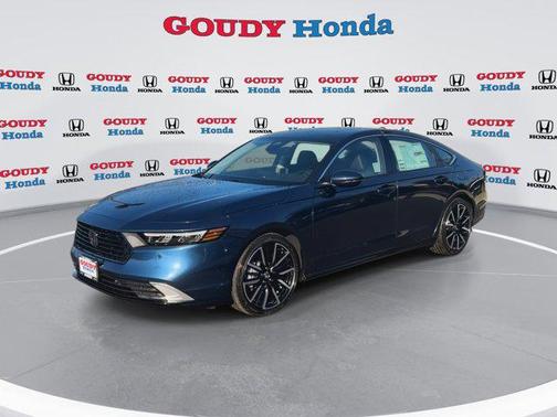 Canyon River Blue Metallic 2026 Honda Accord Hybrid Touring
