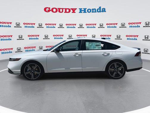 Platinum White Pearl 2026 Honda Accord Hybrid Sport