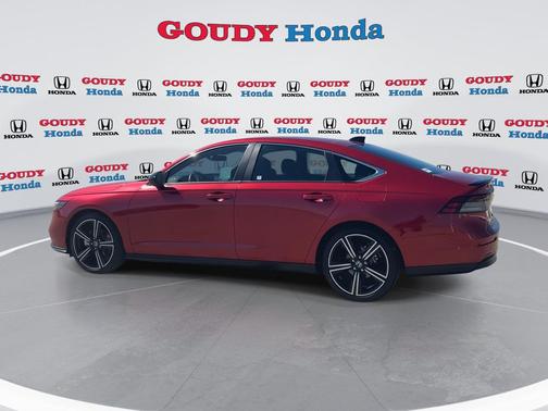 Radiant Red Metallic 2024 Honda Accord Hybrid Sport