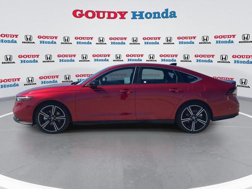 Radiant Red Metallic 2024 Honda Accord Hybrid Sport