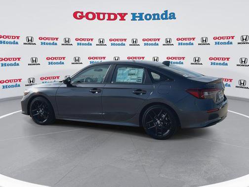 Meteorite Gray Metallic 2026 Honda Civic Sport