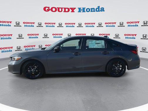 Meteorite Gray Metallic 2026 Honda Civic Sport