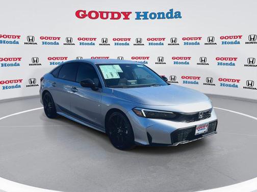 Solar Silver Metallic 2026 Honda Civic Sport