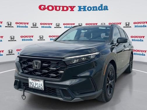 Crystal Black Pearl 2023 Honda CR-V Hybrid Sport FWD