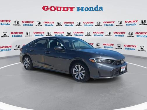 Meteorite Gray Metallic 2026 Honda Civic LX