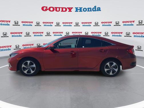 Molten Lava Pearl 2020 Honda Civic LX