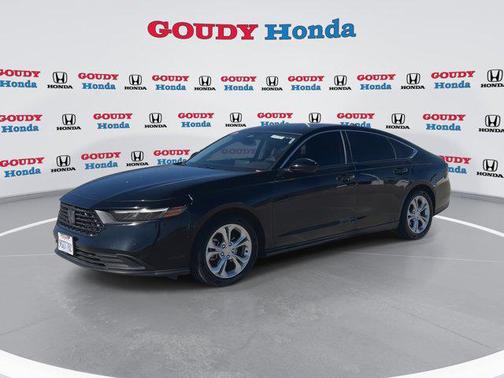 Crystal Black Pearl 2023 Honda Accord LX 1.5T