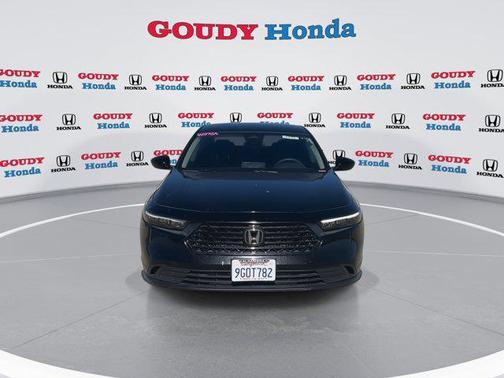 Crystal Black Pearl 2023 Honda Accord LX 1.5T