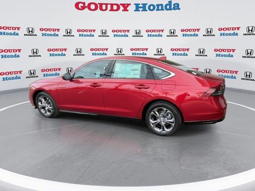 Radiant Red Metallic 2026 Honda Accord Hybrid EX-L