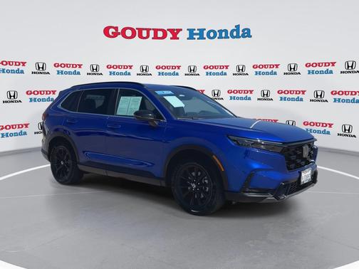 Blue 2024 Honda CR-V Hybrid Sport FWD