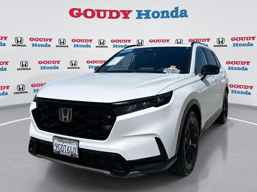 Platinum White Pearl 2023 Honda CR-V Hybrid Sport FWD