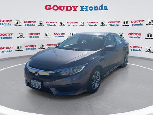 Gray 2018 Honda Civic LX