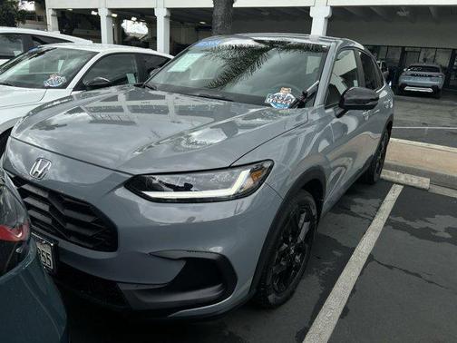 Urban Gray Pearl 2024 Honda HR-V Sport