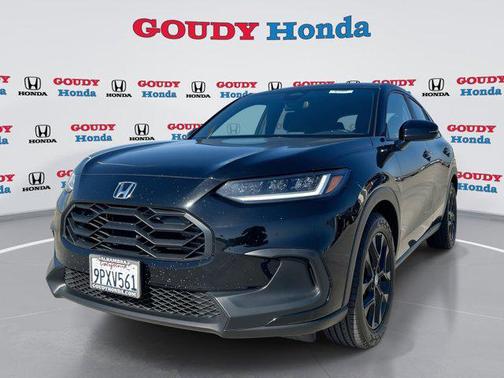 Crystal Black Pearl 2025 Honda HR-V 2WD Sport