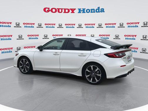 Platinum White Pearl 2026 Honda Civic Hybrid Sport Touring