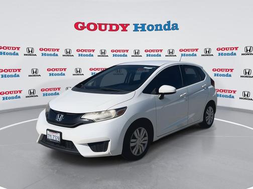 White 2017 Honda Fit LX