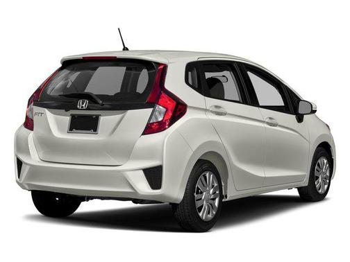 White 2017 Honda Fit LX