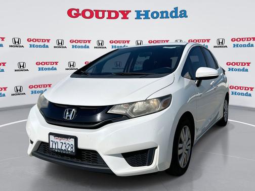 White 2017 Honda Fit LX