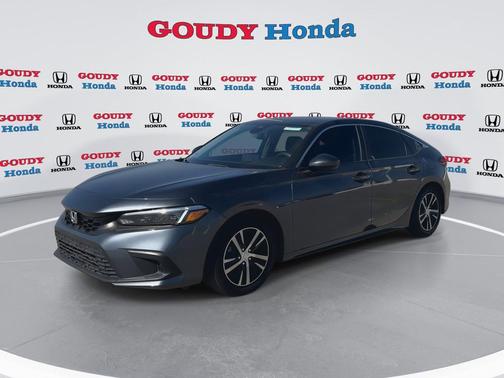 Meteorite Gray Metallic 2023 Honda Civic LX