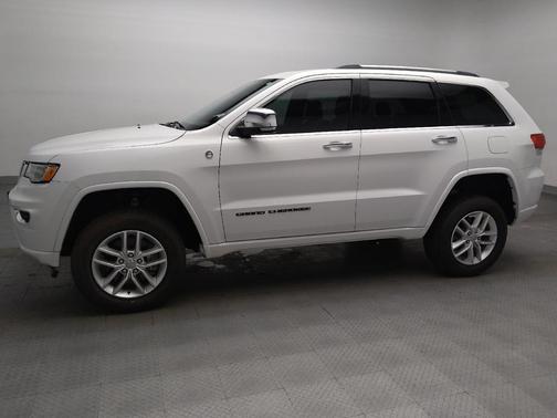 Bright White Clearcoat 2018 Jeep Grand Cherokee Overland