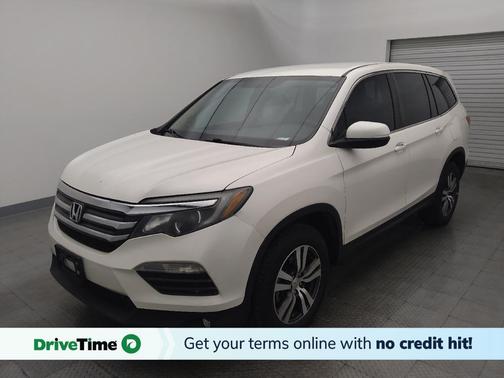 White Diamond Pearl 2018 Honda Pilot EX