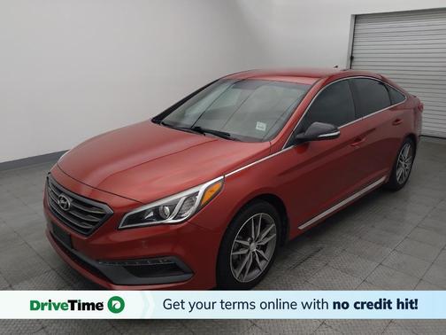 Scarlet Red 2017 Hyundai SONATA Sport 2.0T